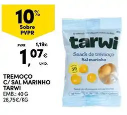 Continente Tremoço c/ sal marinho tarwi promoção