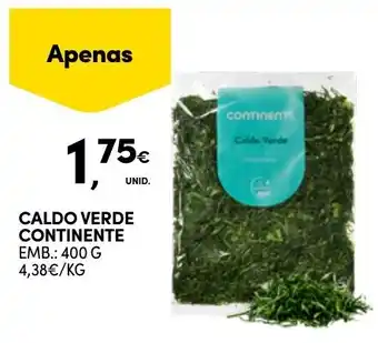 Continente Caldo verde continente promoção