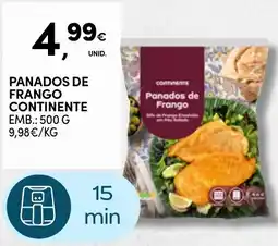 Continente Panados de frango continente promoção