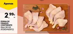 Continente Perna de frango continente promoção