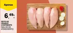 Continente Peito de frango continente promoção