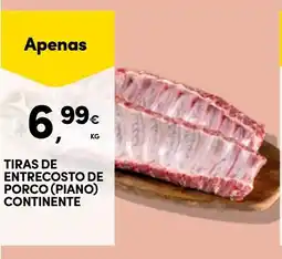 Continente Tiras de entrecosto de porco piano continente promoção