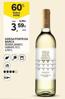 Continente Adega ponte da barca reserva, branco promoção