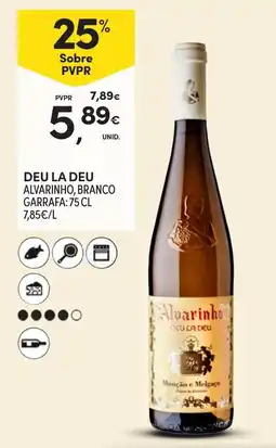 Continente deu la deu alvarinho, branco promoção