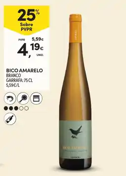 Continente Bico amarelo promoção