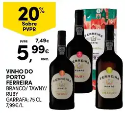 Continente Vinho do porto ferreira promoção