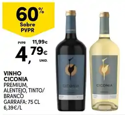 Continente Vinho ciconia promoção
