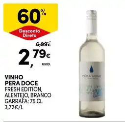 Continente Vinho pera doce promoção