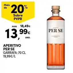 Continente Aperitivo per se promoção