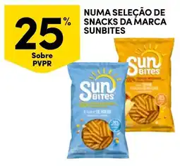 Continente Numa seleção de snacks da marca sunbites promoção