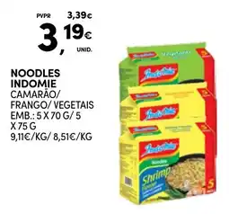 Continente Noodles indomie promoção