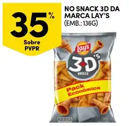 Continente No snack 3d da marca lay's promoção