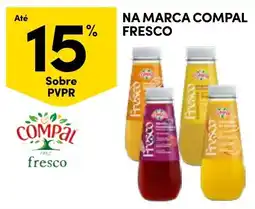 Continente Na marca compal fresco promoção