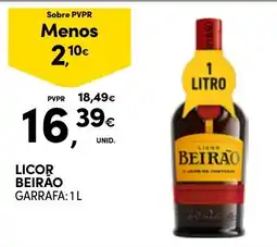 Continente Licor beirão promoção
