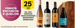 Continente Vinhos enchidos e queijos promoção