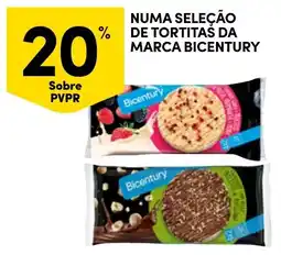 Continente Numa seleção de tortitas da marca bicentury promoção