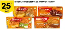 Continente Bolachas digestive go da marca triunfo promoção