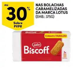 Continente Nas bolachas caramelizadas da marca lotus promoção