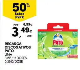 Continente Recarga discos ativos pato promoção