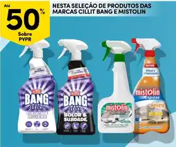 Continente Nesta seleção de produtos das marcas cillit bang e mistolin promoção