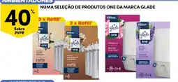 Continente Numa seleção de produtos one da marca glade promoção