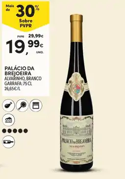 Continente Palácio da brejoeira promoção