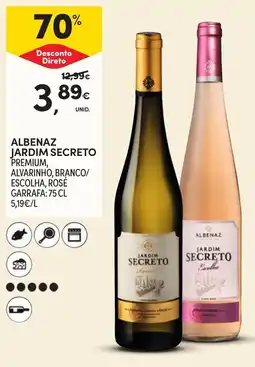 Continente Albenaz jardim secreto promoção