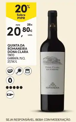 Continente quinta da romaneira dona clara tinto promoção