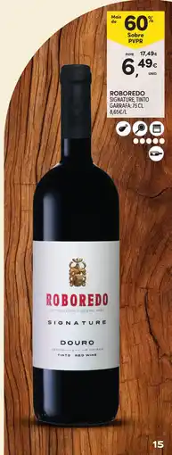 Continente Roboredo Signature Tinto promoção