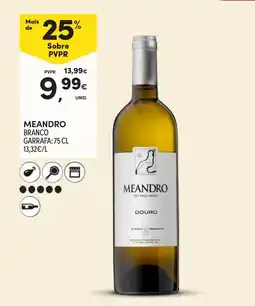 Continente Meandro branco promoção