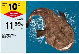 Continente Tamboril fresco promoção