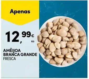 Continente Amêijoa branca grande fresca promoção