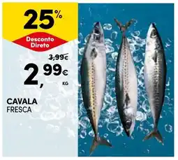 Continente Cavala fresca promoção