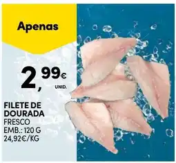 Continente Filete de dourada fresco promoção