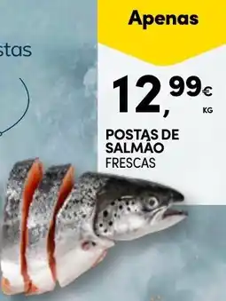 Continente Postas de salmão frescas promoção