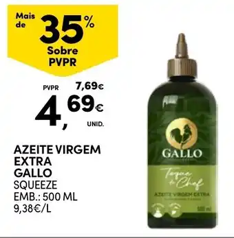 Continente Azeite virgem extra gallo promoção