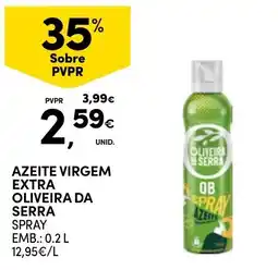 Continente Azeite virgem oliveira da serra promoção