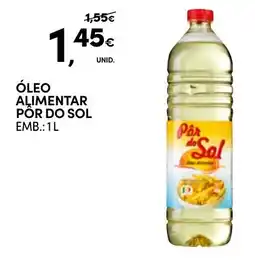 Continente Óleo alimentar pôr do sol promoção