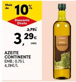 Continente Azeite continente promoção