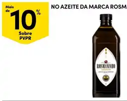 Continente No azeite da marca rosmaninho promoção