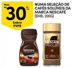 Continente Numa seleção de cafés solűveis da marca nescafé promoção