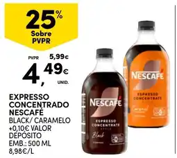 Continente Expresso concentrado nescafé promoção