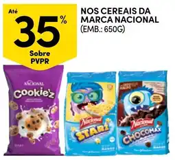 Continente Nos cereais da marca nacional promoção