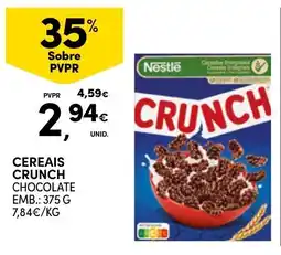 Continente Cereais crunch promoção