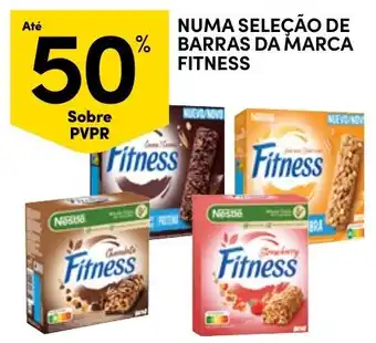 Numa seleção de barras da marca fitness