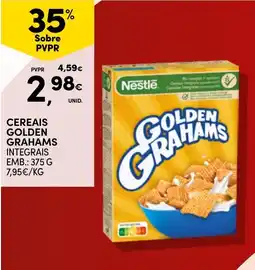 Continente Cereais golden grahams promoção
