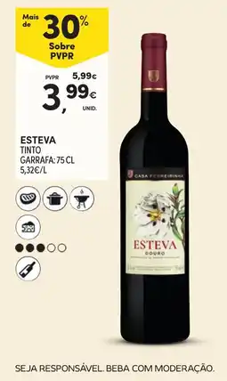 Continente esteva tinto promoção