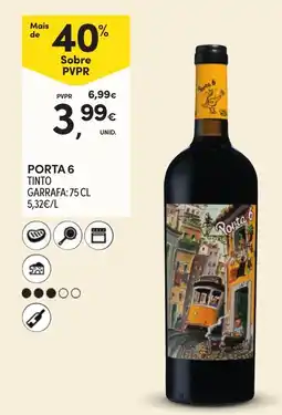 Continente Porta 6 promoção