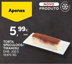 Continente Torta speculoos/tiramisu promoção