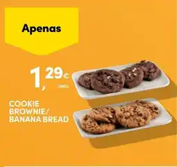 Continente Cookie brownie/ banana bread promoção